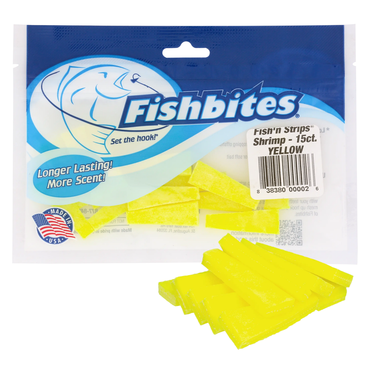 Fishbites Fish’n Strips® Shrimp - Long Lasting