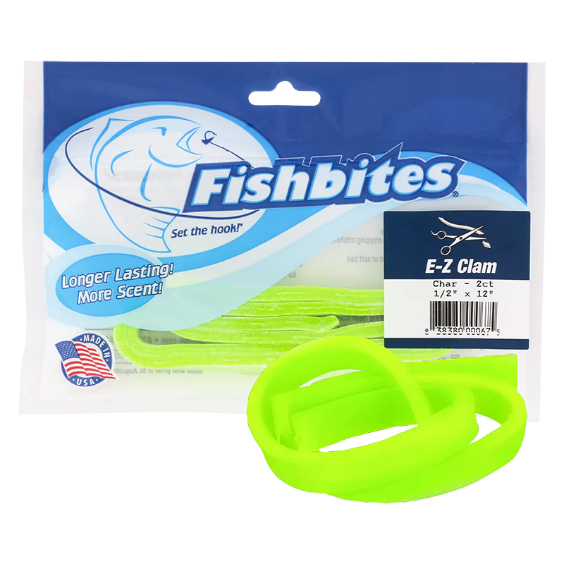 Fishbites E-Z Baits - Clam - Long Lasting
