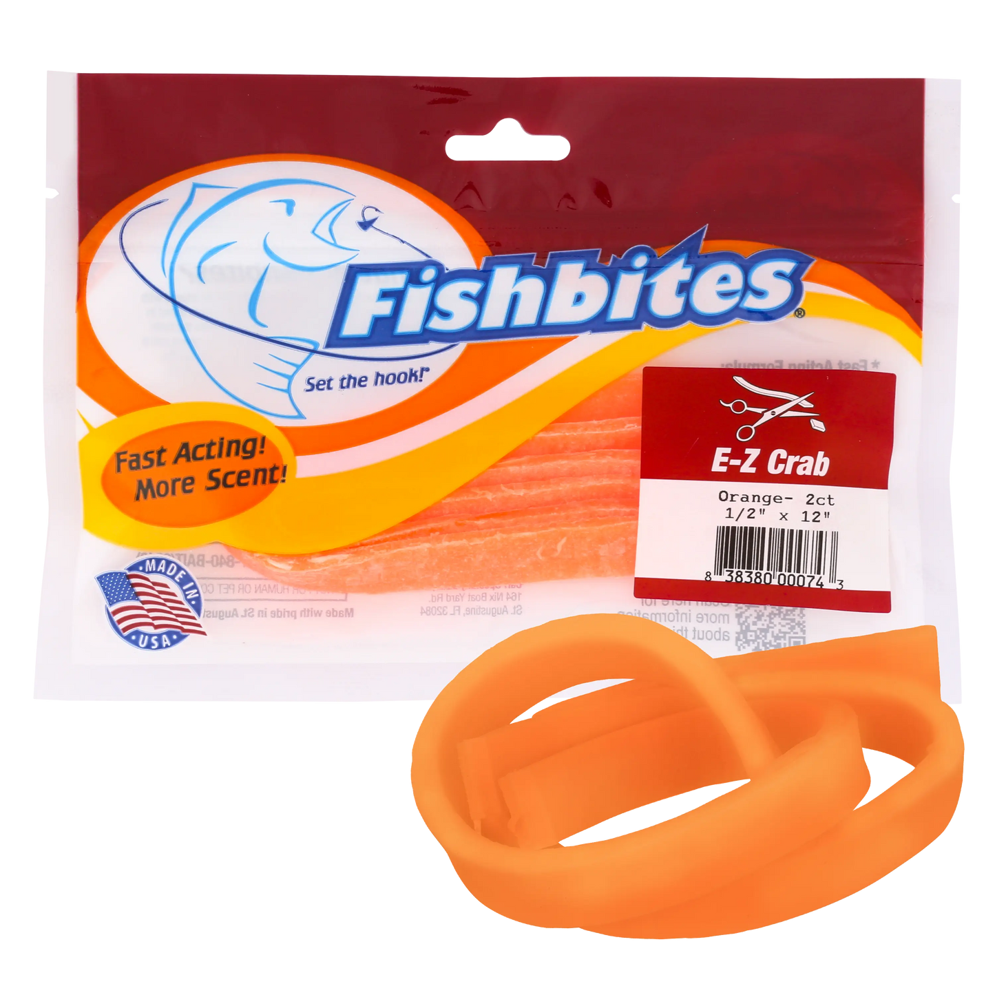Fishbites E-Z Baits - Crab - Fast Acting