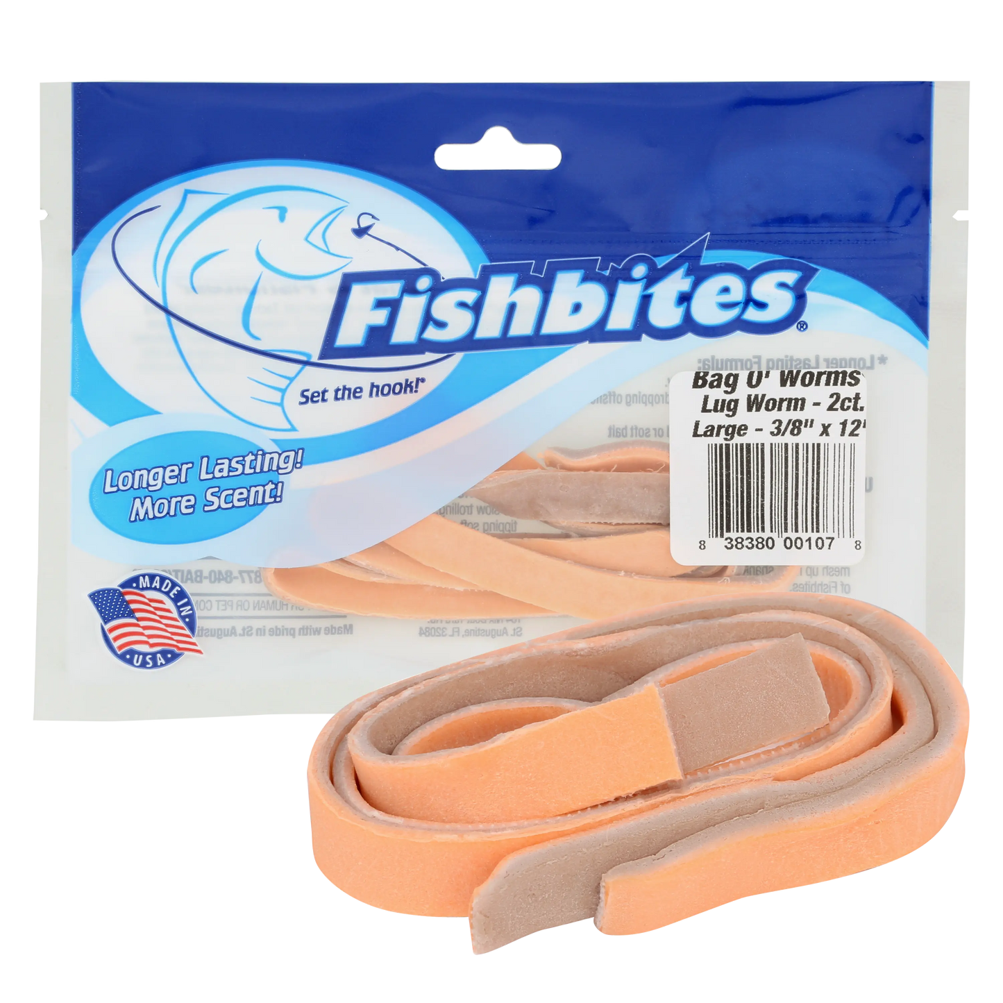 Fishbites Bag O’ Worms – Lugworm - Long Lasting