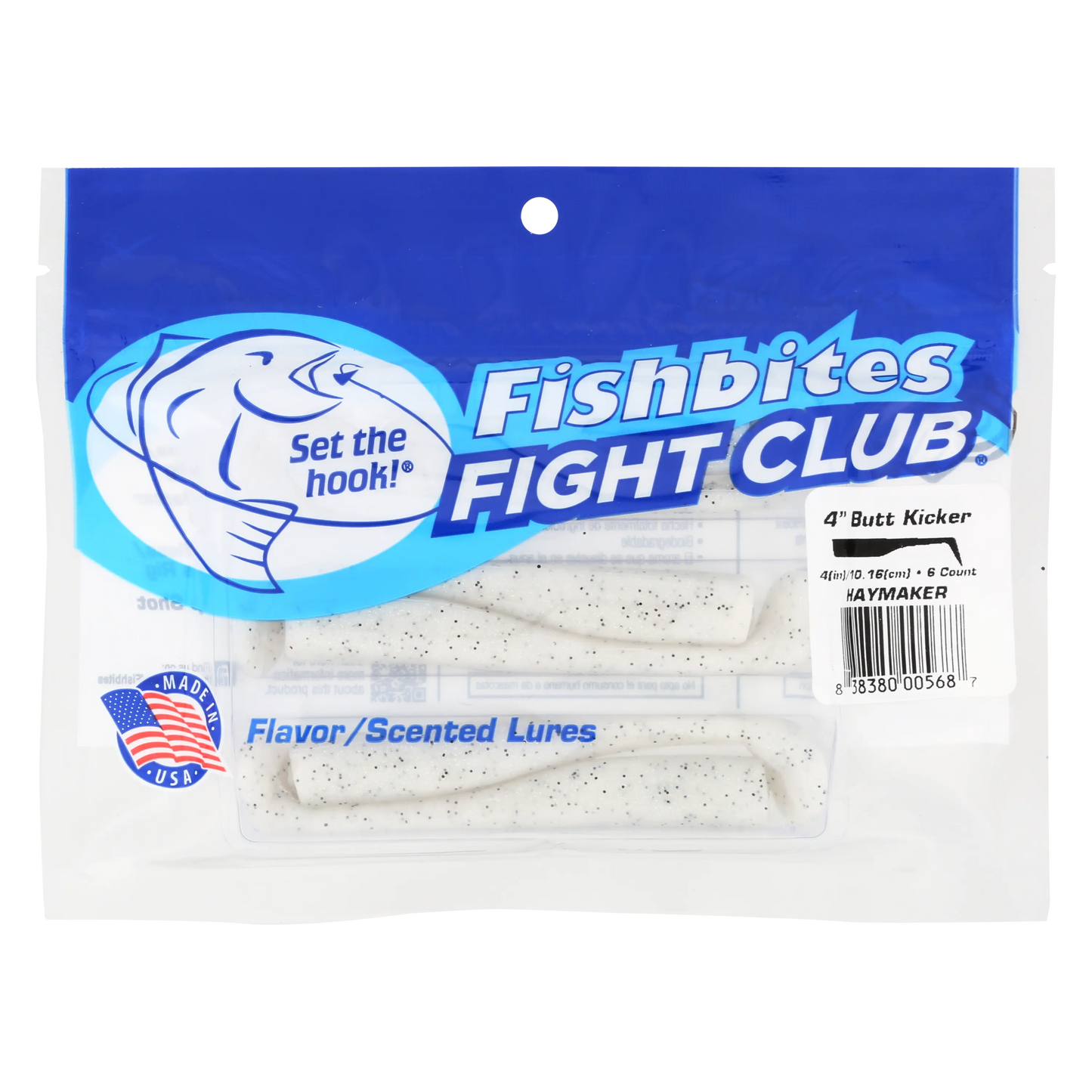 Fishbites Fight Club 4" Butt Kicker Paddle Tail