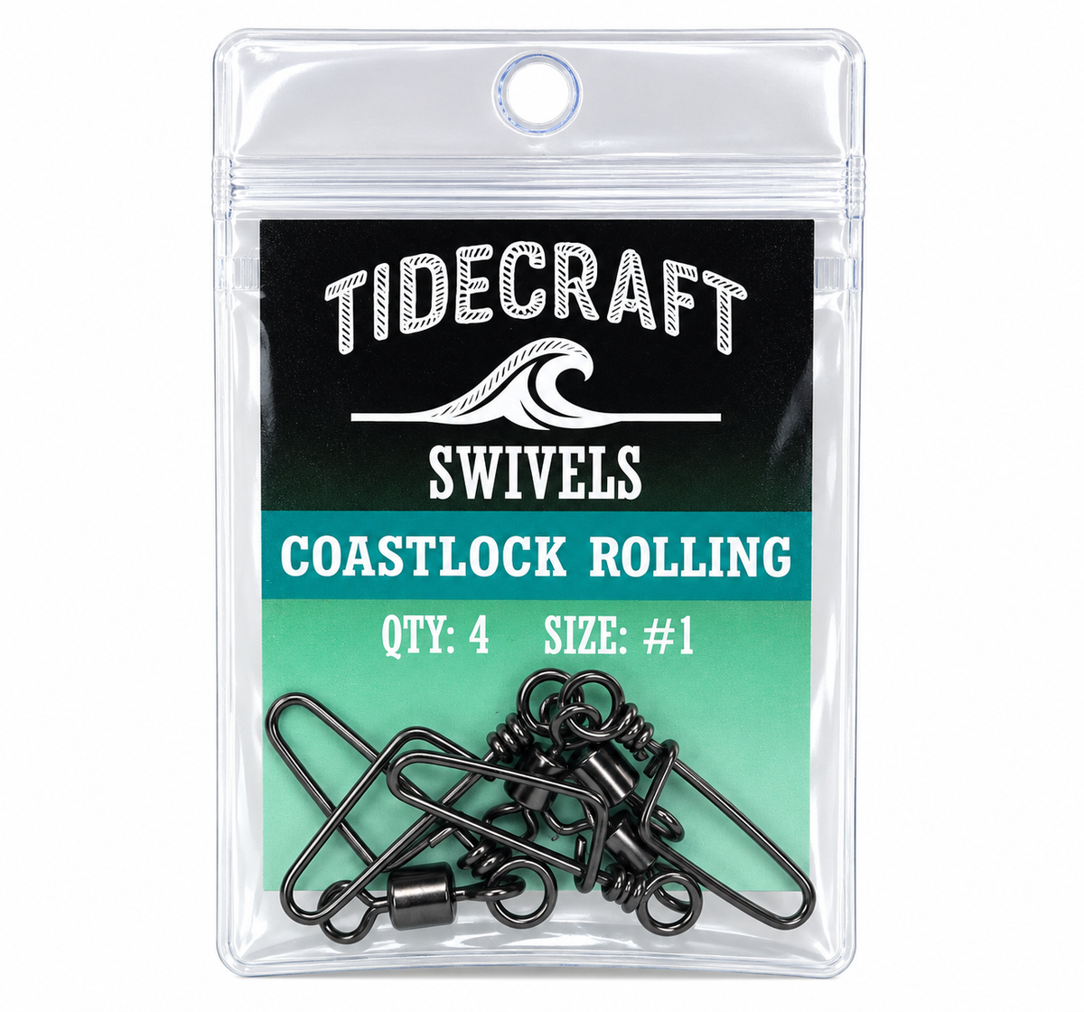 TideCraft Rolling Swivel w/Coastlock