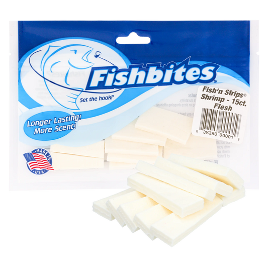 Fishbites Fish’n Strips® Shrimp - Long Lasting