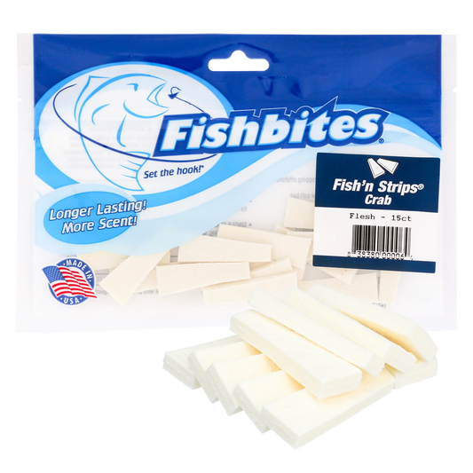 Fishbites Fish’n Strips® Crab - Long Lasting