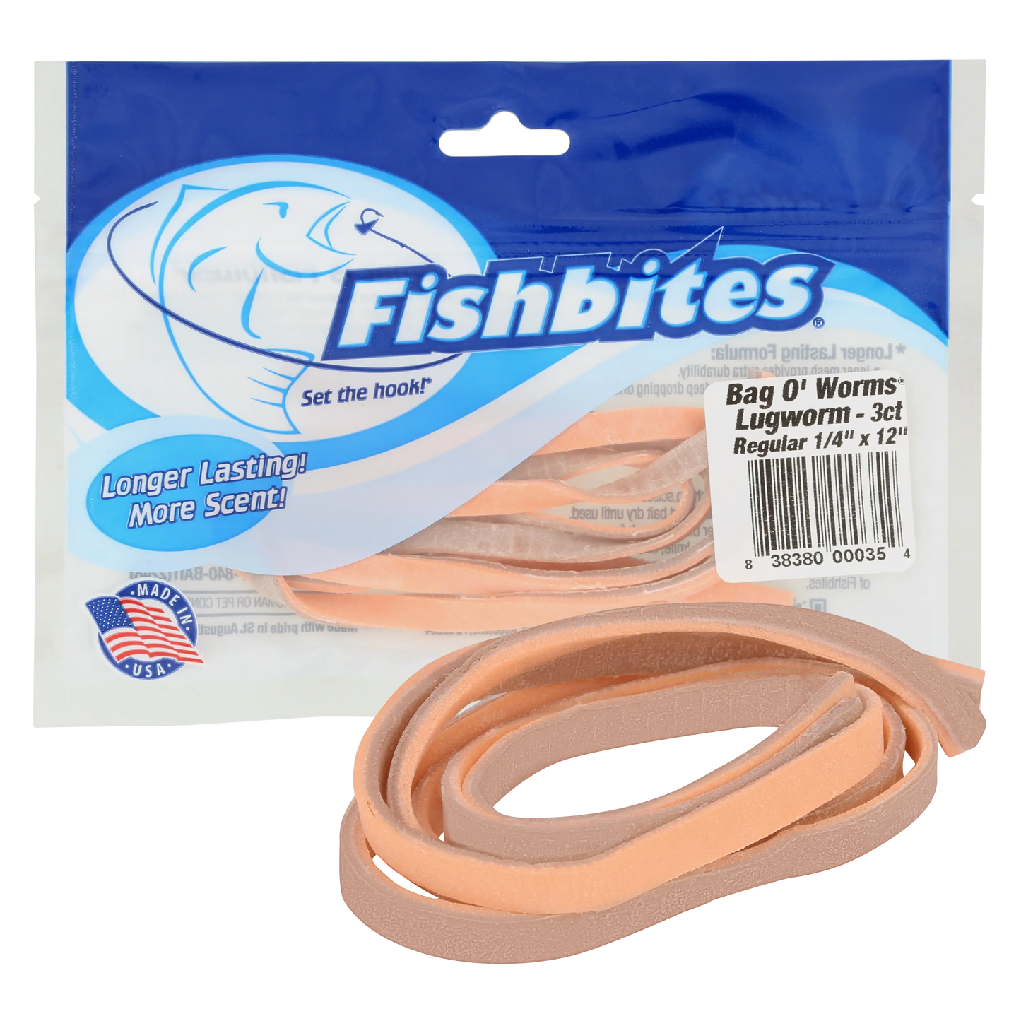 Fishbites Bag O’ Worms – Lugworm - Long Lasting