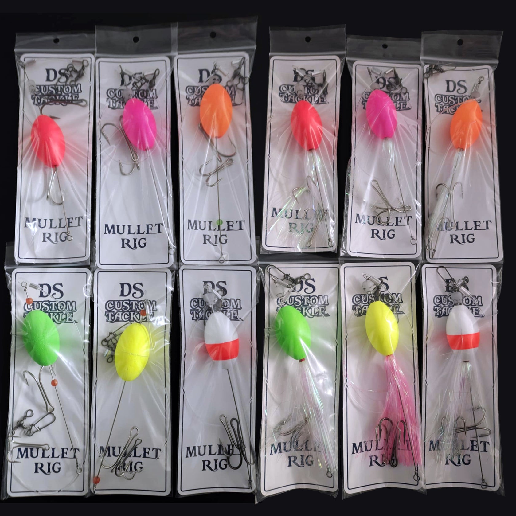 Deluxe Mullet Rig Package – DS Custom Tackle