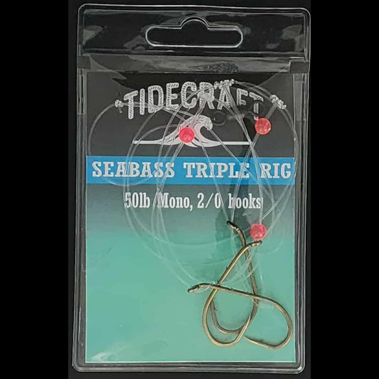 TideCraft Sea Bass Rig - Triple Drop