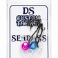 Sea Bass Rig - Triple Drop - Glo Bead